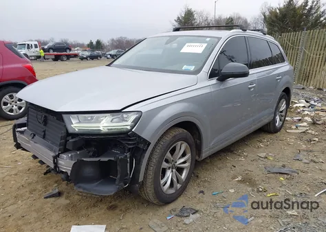 2017 Audi Q7 3.0T Premium from USA, damaged, VIN WA1LAAF7XHD011686